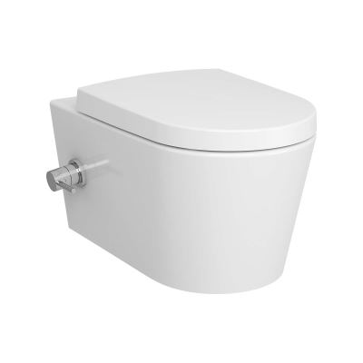 Wand-WC ohne Spülrand Bidetfunktion Thermostat