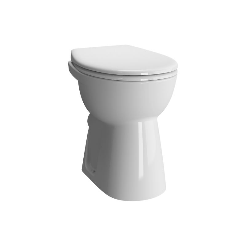 Stand-WC FlachspülerConforma Stand-WC Flachspüler, Weiß Hochglanz