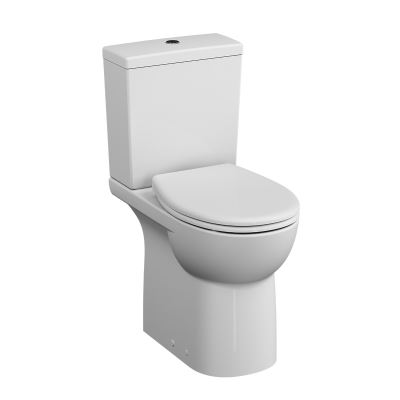 Stand-WC-Kombi ohne Spülrand