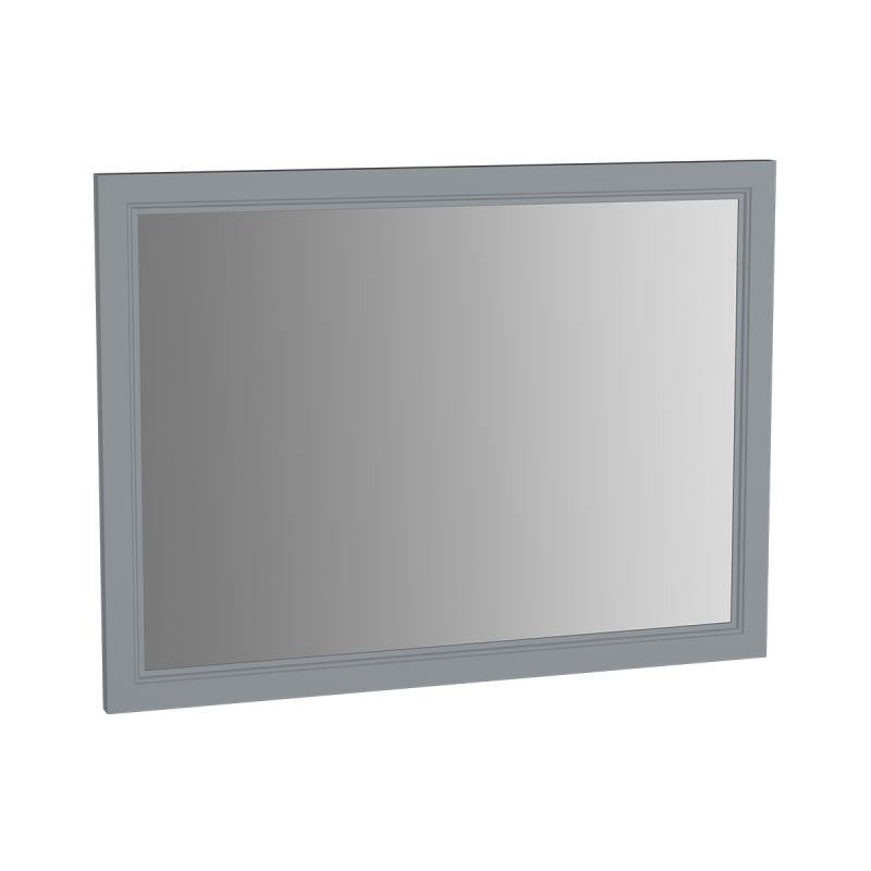 SpiegelValarte Flachspiegel, 94,5 cm, Grau Matt