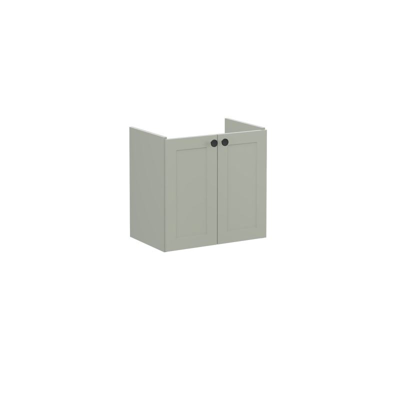 Waschtischunterschrank CompactRoot Classic Waschtischunterschrank Compact, mit 2 Türen, 56,5 cm, Vintage Grün Matt