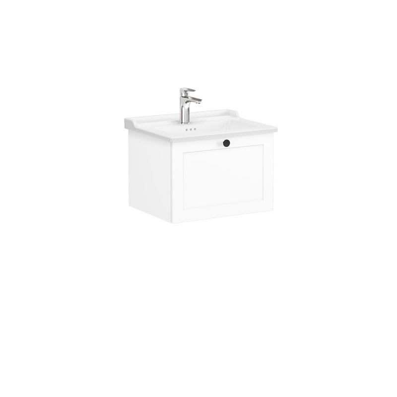 WaschtischunterschrankRoot Classic Waschtischunterschrank, mit 1 Vollauszug, 56,5 cm, Weiß Matt