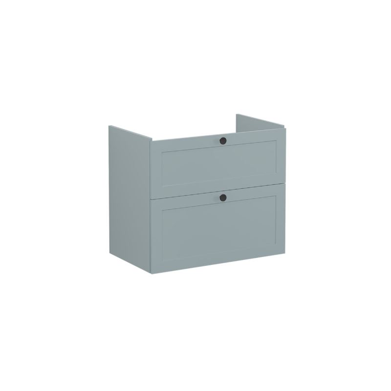 WaschtischunterschrankRoot Classic Waschtischunterschrank, mit 2 Vollauszügen, 76,5 cm, Fjordgrün Matt