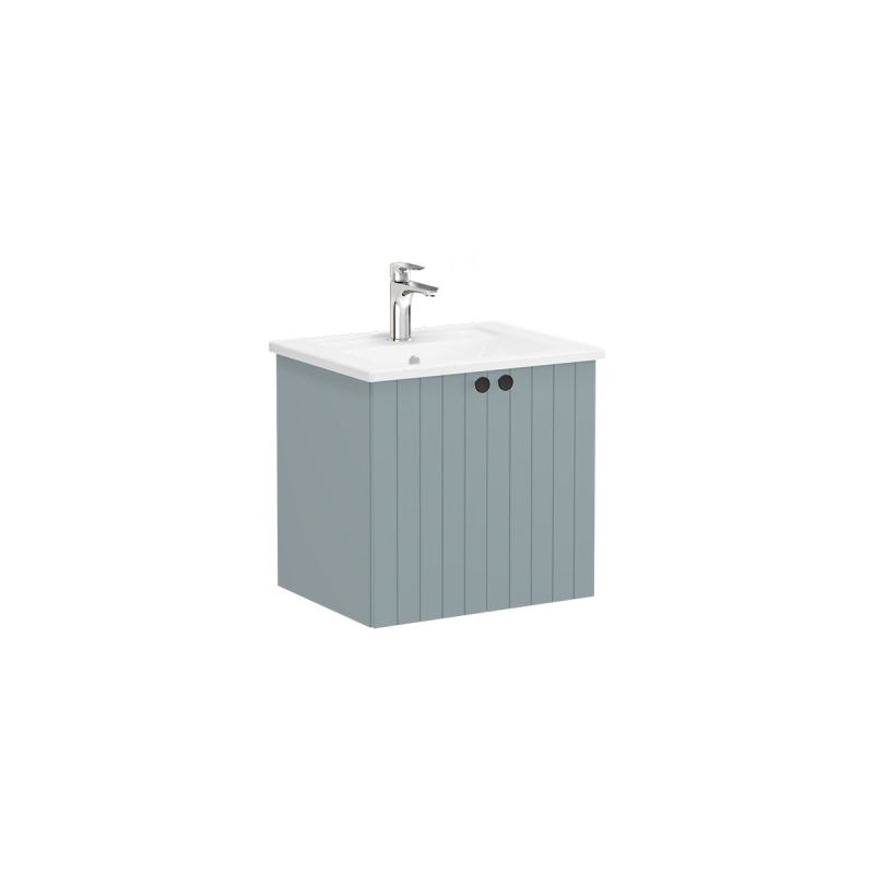 WaschtischunterschrankRoot Groove Waschtischunterschrank, mit 2 Türen, 56,5 cm, Fjordgrün Matt