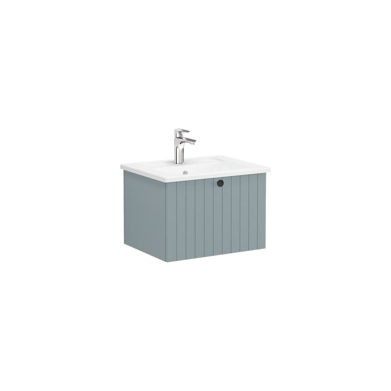WaschtischunterschrankRoot Groove Waschtischunterschrank, mit 1 Vollauszug, 56,5 cm, Fjordgrün Matt