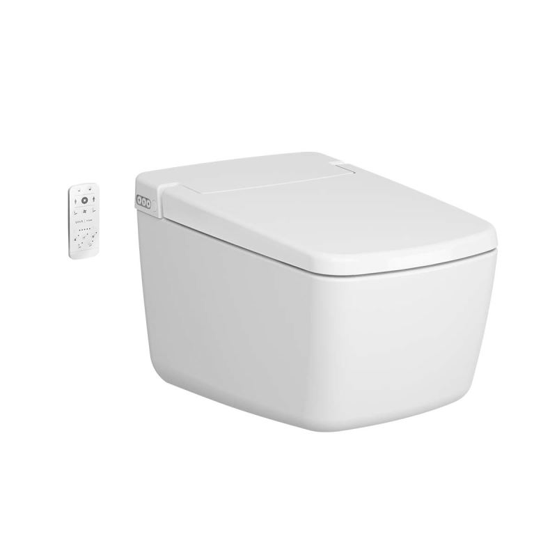 Dusch-Wand-WCV-Care Prime Dusch-Wand-WC mit Sitzautomatik Deckel Thermoplast, Weiß