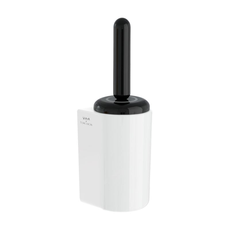 WC-BürstengarniturLiquid WC-Bürstengarnitur, 13 cm, Weiß Hochglanz/Schwarz Hochglanz
