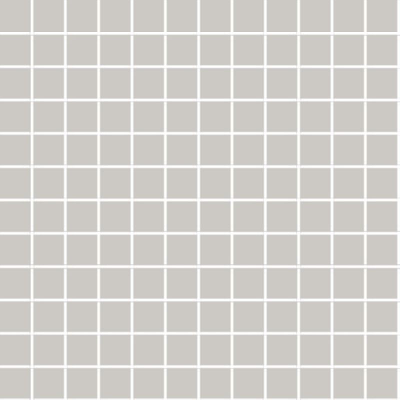 2.5x2.5 PRO Color Mosaik Grej BrillantSchnitt Tile, Brillant