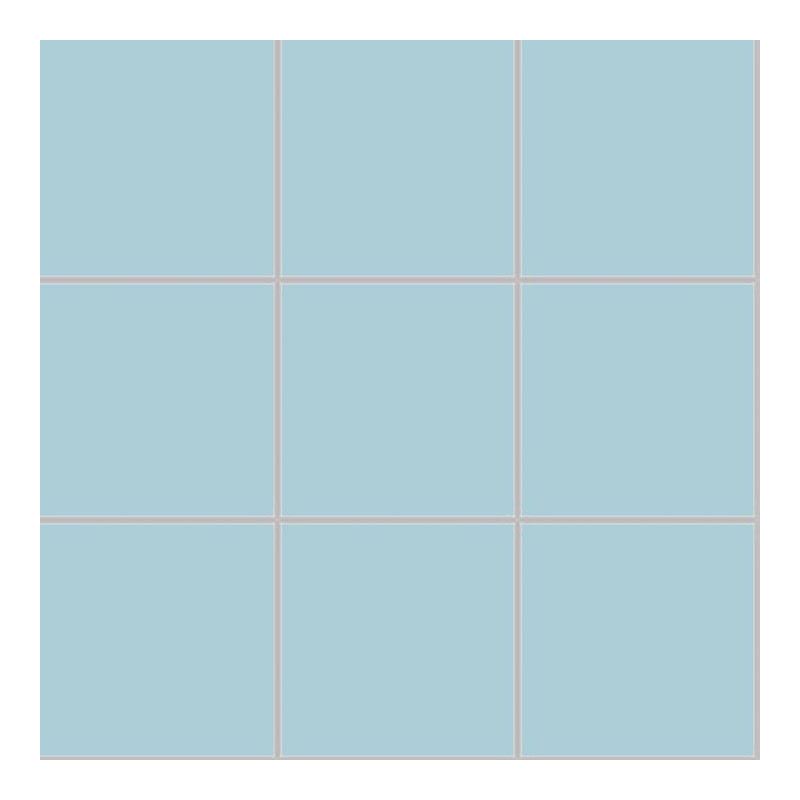 10x10 PRO Color Mosaik Pool Blau BrillantSchnitt Tile, Brillant