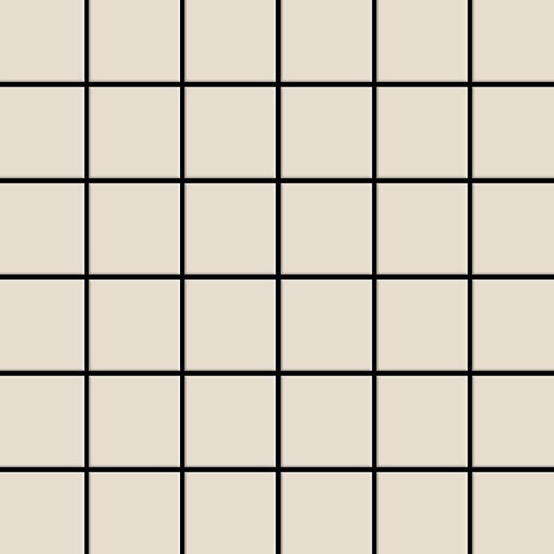 5x5 miniworx Mosaik RAL 0958010 Hellnerz Brillant BrillanteSchnitt Tile, Brillant