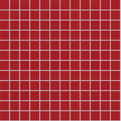 2.5x2.5 PRO Color Mosaik Rot Brillant