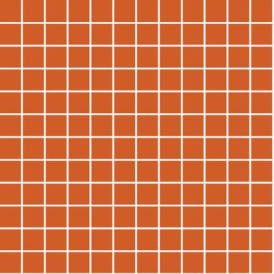 2.5x2.5 PRO Color Mosaik Orange Brillant