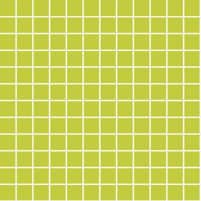 2.5x2.5 PRO Color Mosaik Lime Grün Matt