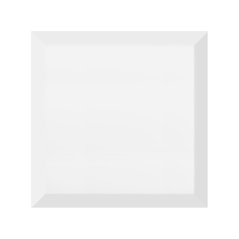 20x20 miniworx Fliesen RAL 9016 Weiß Brillant BrillanteBoden Tile, Brillant