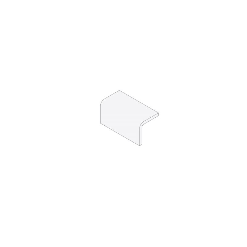 5x10 PRO Color|miniworx Ergänzungsstücke Weiß BrillantPorzellanfliesen, Brillant