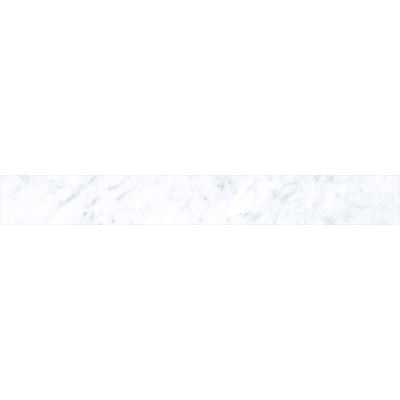 7.5x60 Marmori Bordure Carrara Weiß Matt R10A