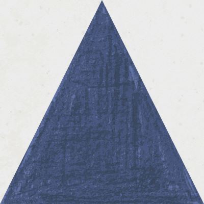 15x15 Atelier 01 Carrelage triangle Royal Blau Matt